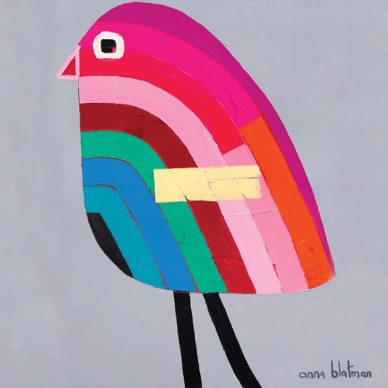 Anna Blatman Toto Coaster Set 11x11cm Set of 4 Coasters
