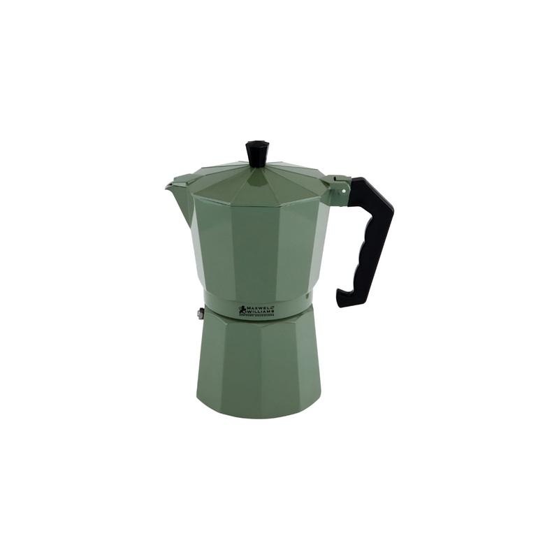 Blend Traditional Stovetop Espresso Maker 9cup Sage Gift Boxed