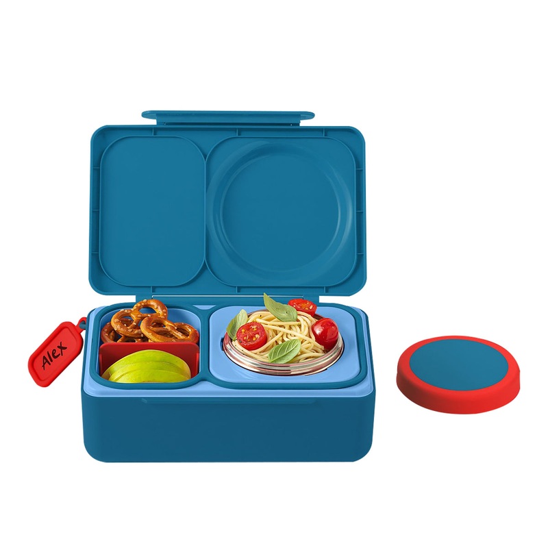 OmieBoxUp Hot and Cold Bento Box Cosmic Blue