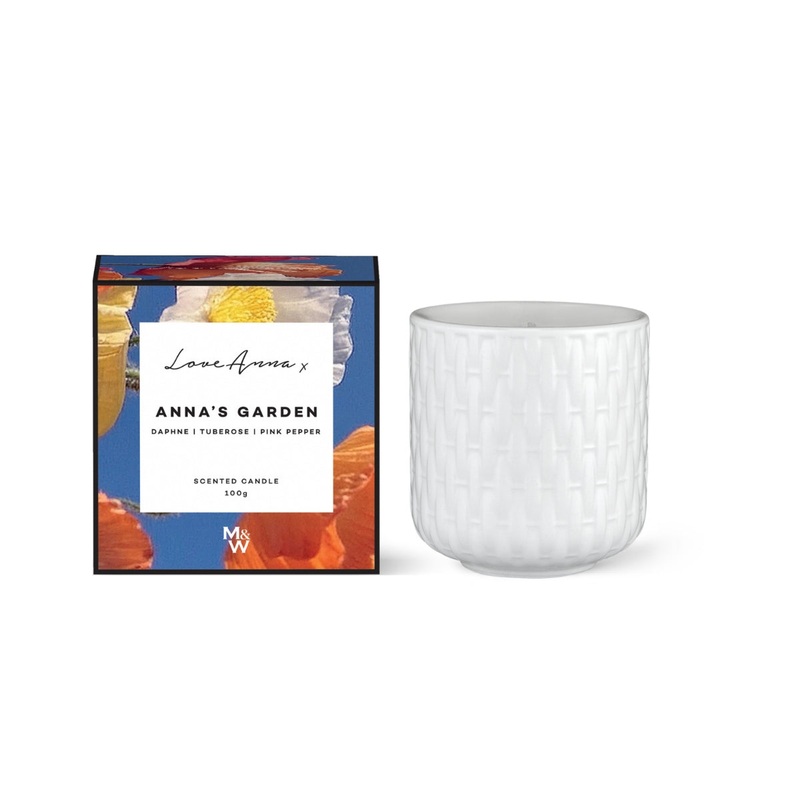 Scentimental Fragrance Candle 100g Annas Garden Gift Boxed