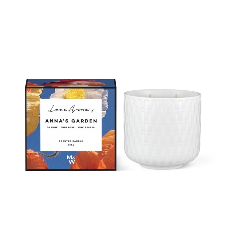 Scentimental Fragrance Candle 325g Annas Garden Gift Boxed