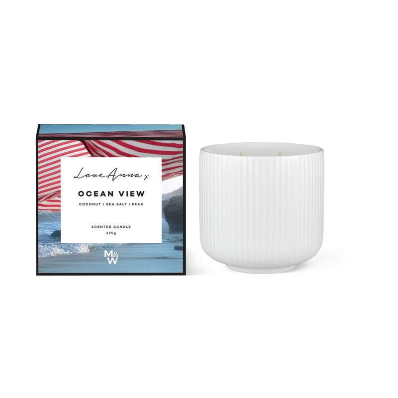 Scentimental Fragrance Candle 325g Ocean View Gift Boxed