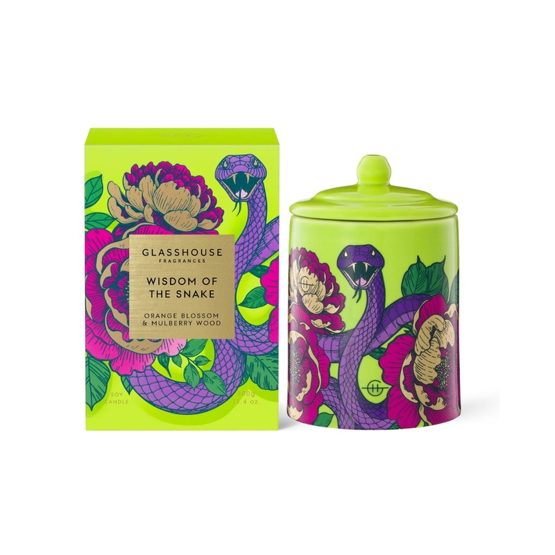 380g Candle - CNY - Wisdom of the Snake - 25
