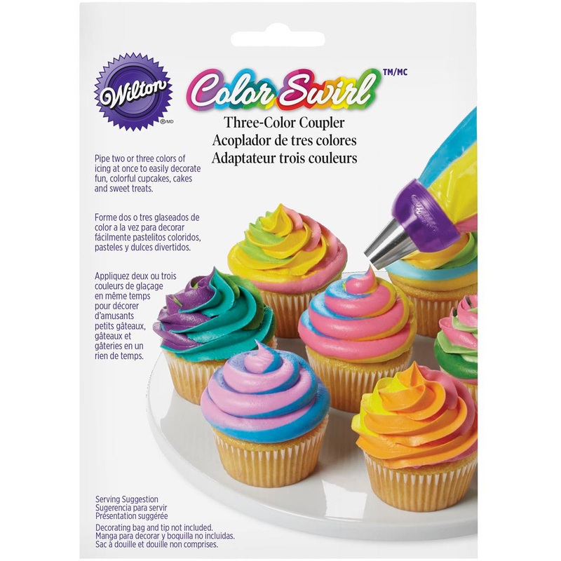Colour Swirl 3 Colour Coupler