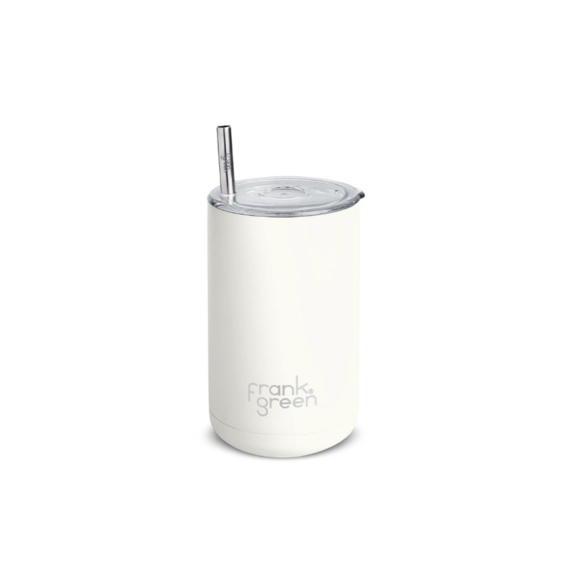 Iced Coffee Cup with Straw Cloud