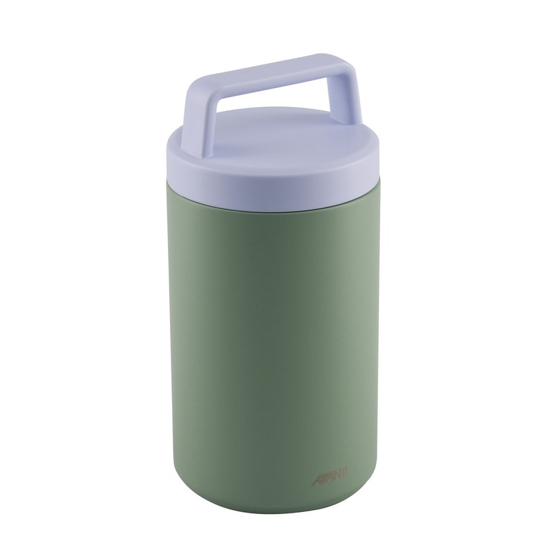 Insulated Food Jar With Handle 720ml - Agave/Lilac
