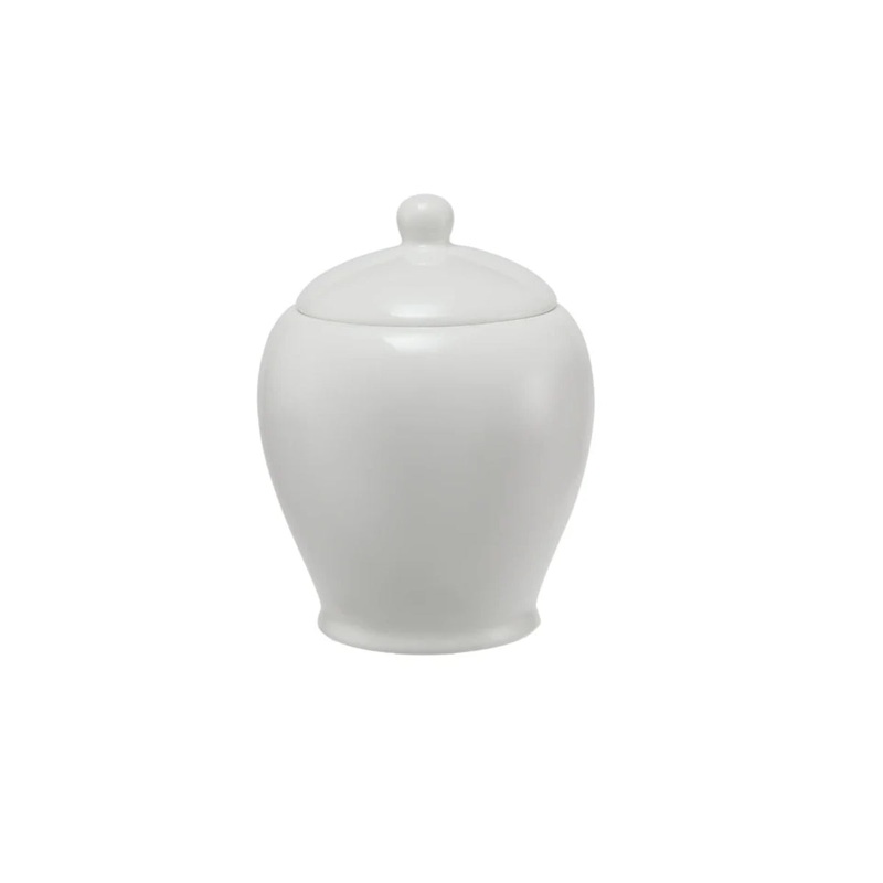 White Basics Sugar Bowl