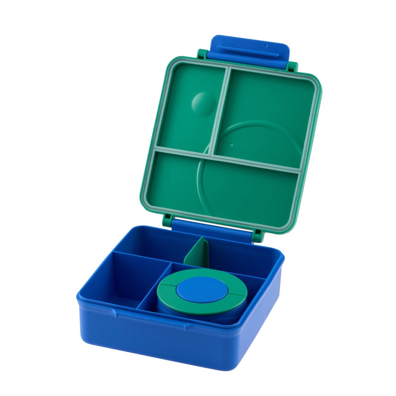 Yum Yum Bento Lunch Box with Insulated Food Jar Green