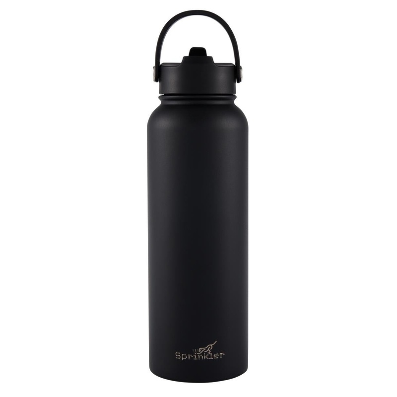 Bella Sipper Insulated Bottle 1.1 Litre - Black