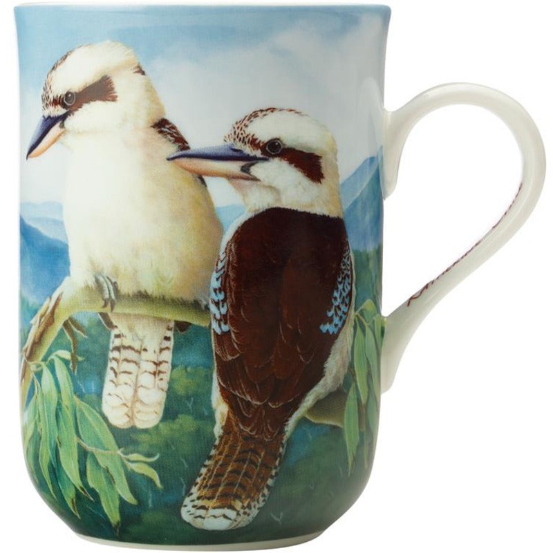 Birds Of Australia Anniversary Mug - Kookaburra