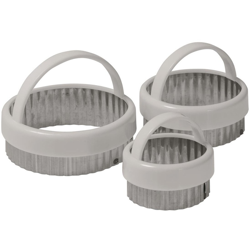 Crinkle Cookie Cutter - Set of 3