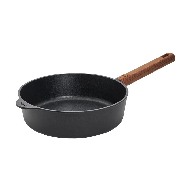 Eco Logic Wooden Handle Saute Pan 24cm 2.5L