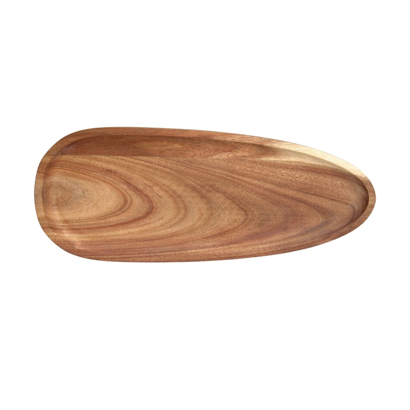 Forme Acacia Wood Organic Platter 35x14cm Natural