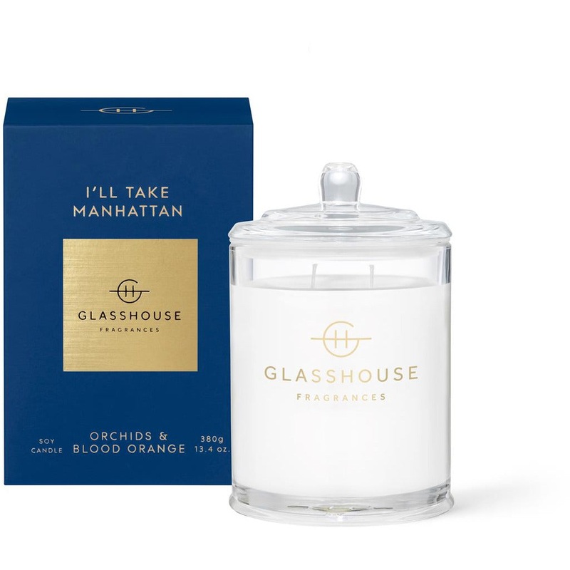 Ill Take Manhattan - Orchids And Blood Orange 380g Triple Scented Candle