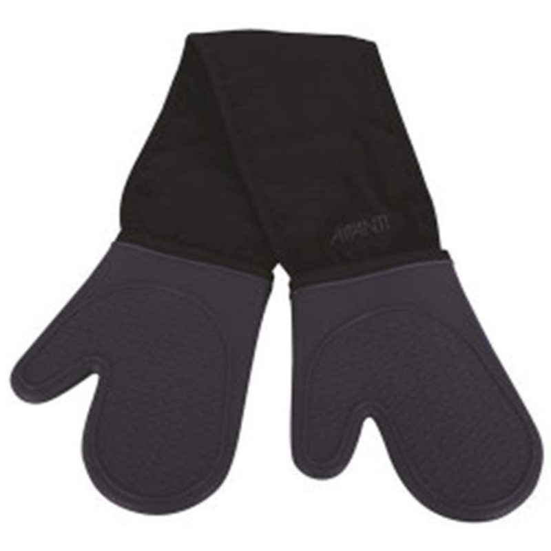 Silicone Double Oven Glove Charcoal