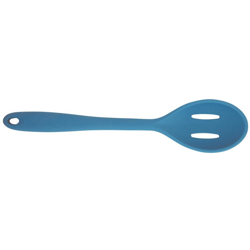 Slotted Spoon Blue