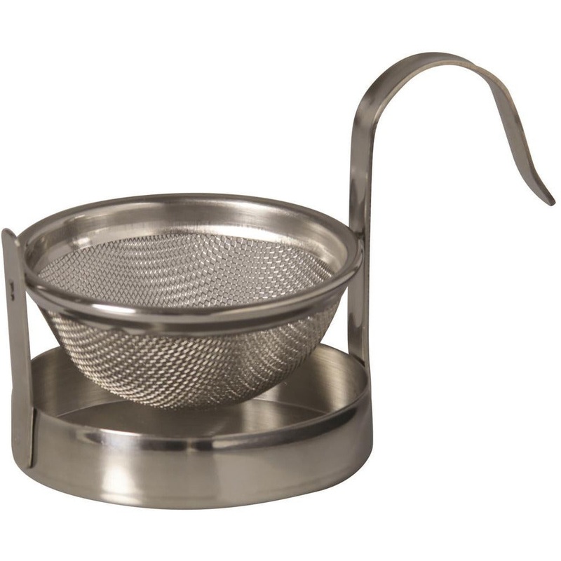 Dripless Swivel Tea Strainer On Stand