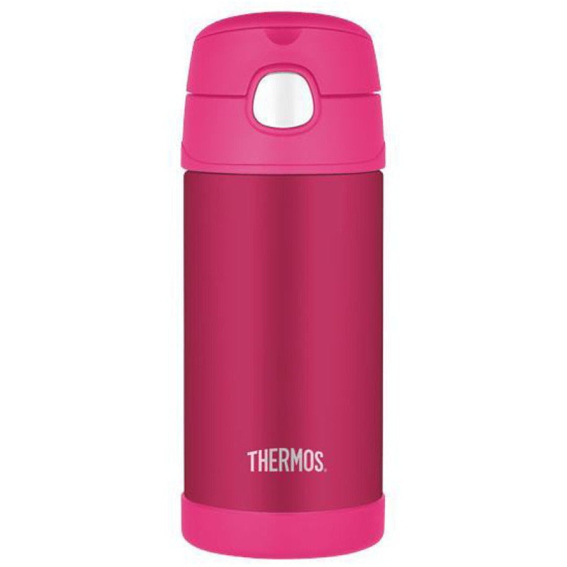 Funtainer Vacuum Insulated Drink Bottle Pink 355ml
