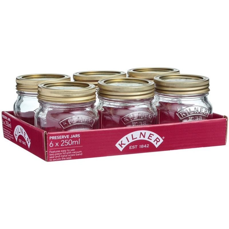Genuine Preserve Jar Set Of 6 - 250ml
