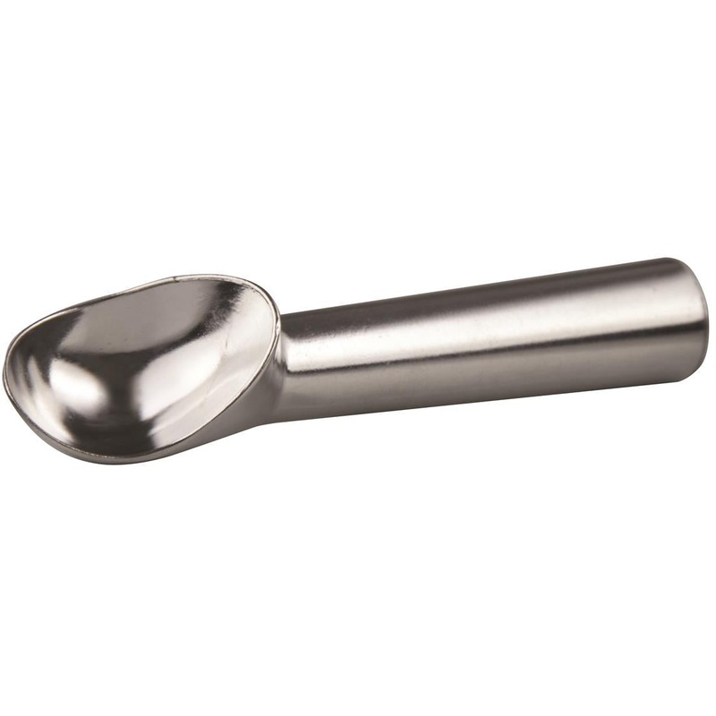 Ice Cream Scoop Polished Aluminium Anti Freeze
