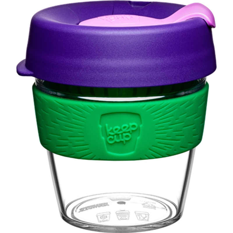 Original Clear Reusable Coffee Cup Edition Small (8oz) - Spring