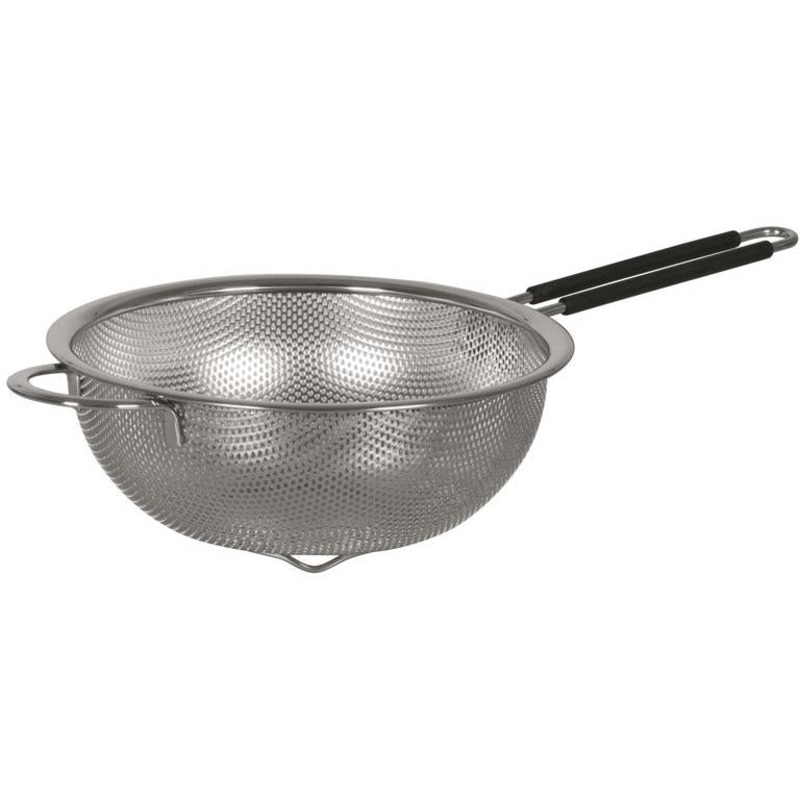 Perforated Strainer Stainless Steel - Insulated Handle - 20cm