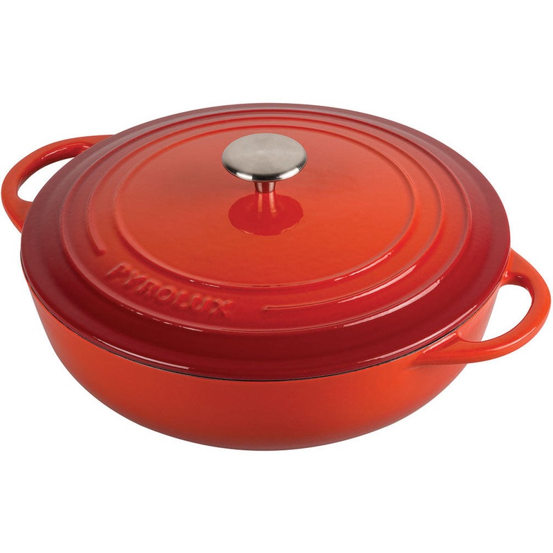 Pyrochef Chef Pan 28cm 4 Litre - Red