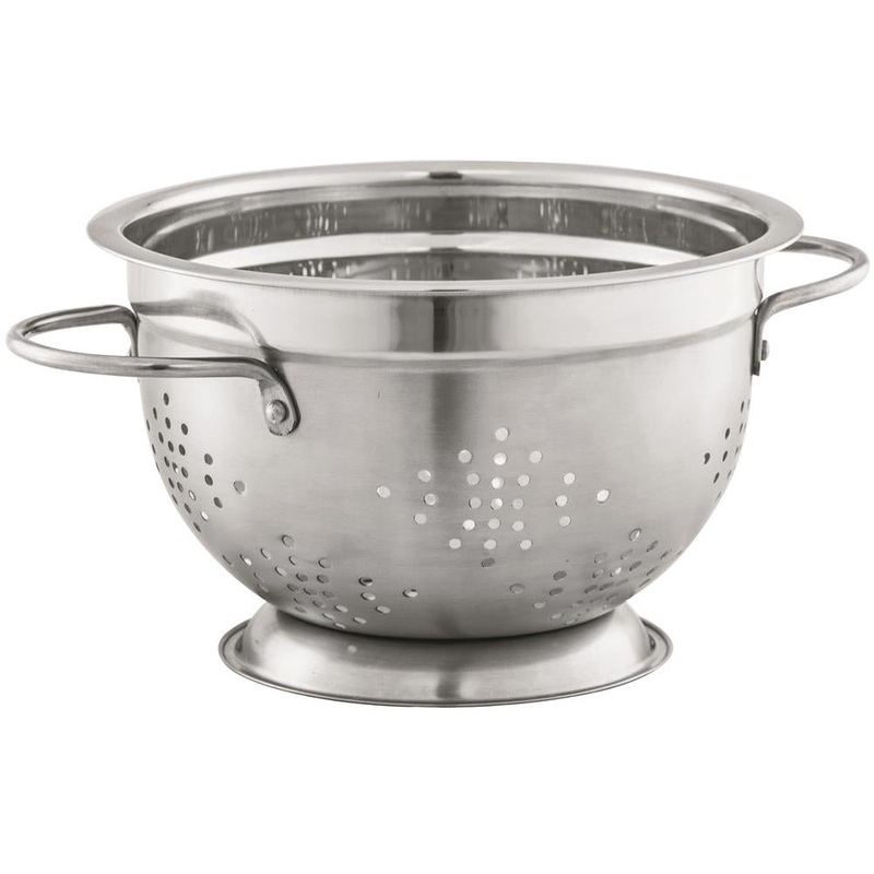 Stainless Steel Deep Colander - 22cm