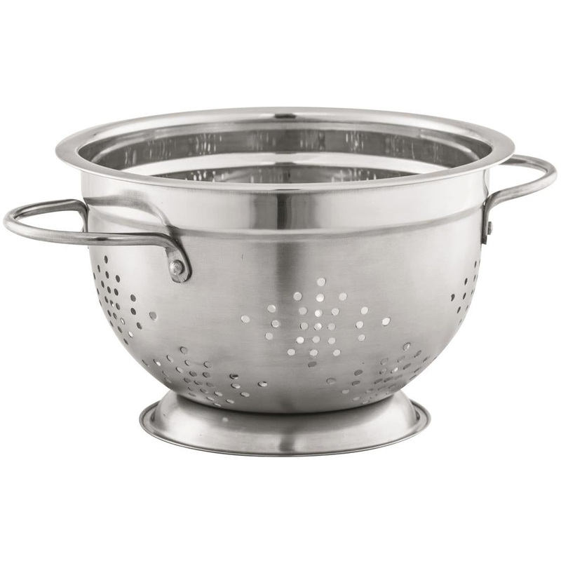 Stainless Steel Deep Colander - 25cm