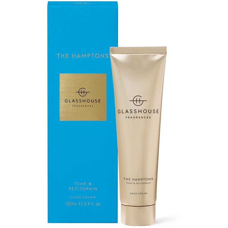 The Hamptons - Teak And Petitgrain 100ml Hand Cream