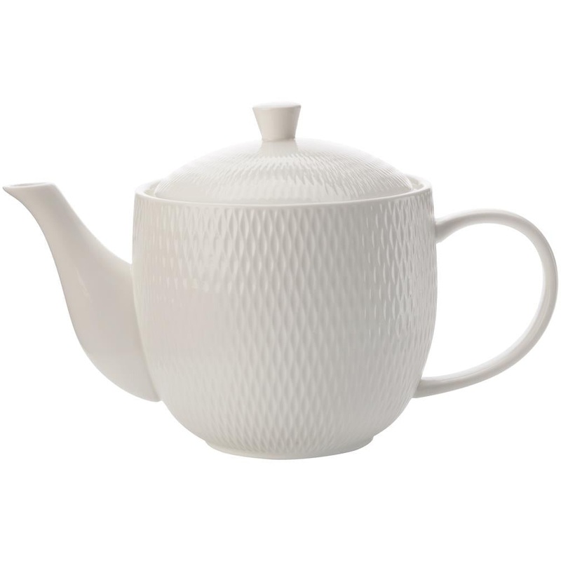 White Basics Diamonds Teapot 800ml