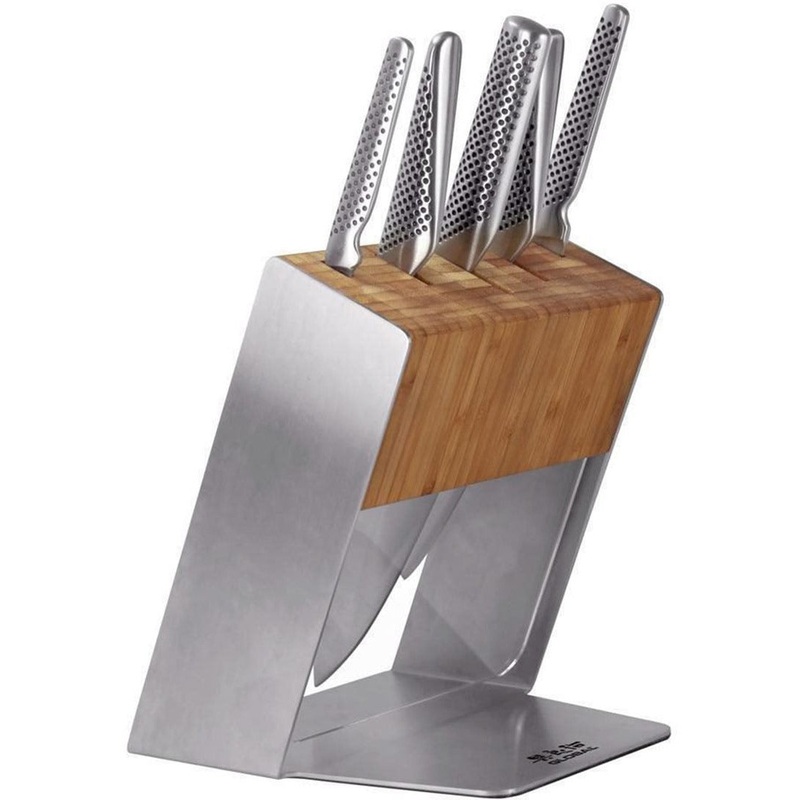 6 Piece Katana Knife Block Set