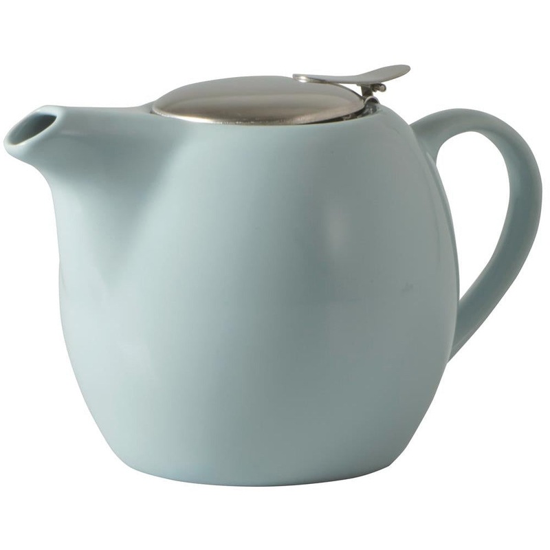 Camelia Ceramic Teapot 500ml - Duck Egg Blue