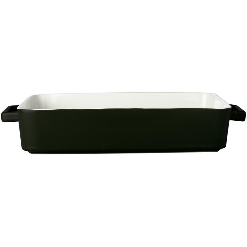 Epicurious Lasagne Dish 36cm x 24.5cm x 7.5cm Black Gift Boxed