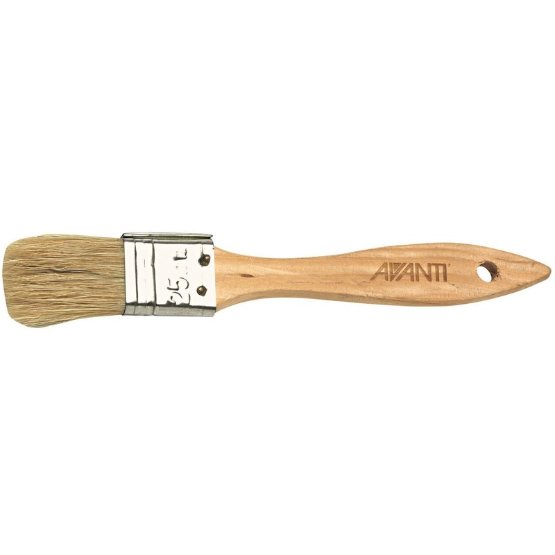 European Beechwood Pastry Brush - 2.5cm