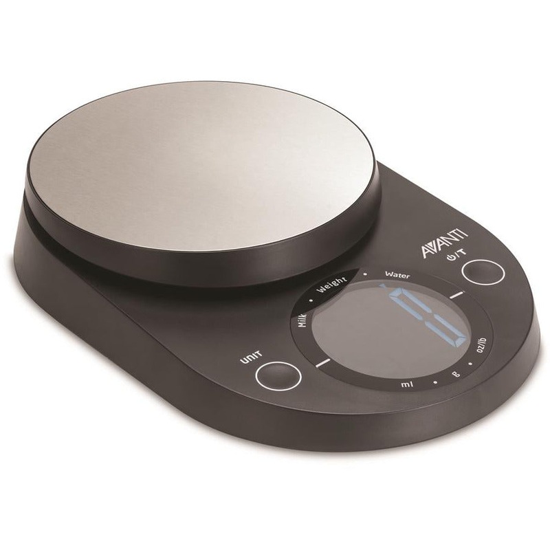 Large Display Digital Kitchen Scales - Black
