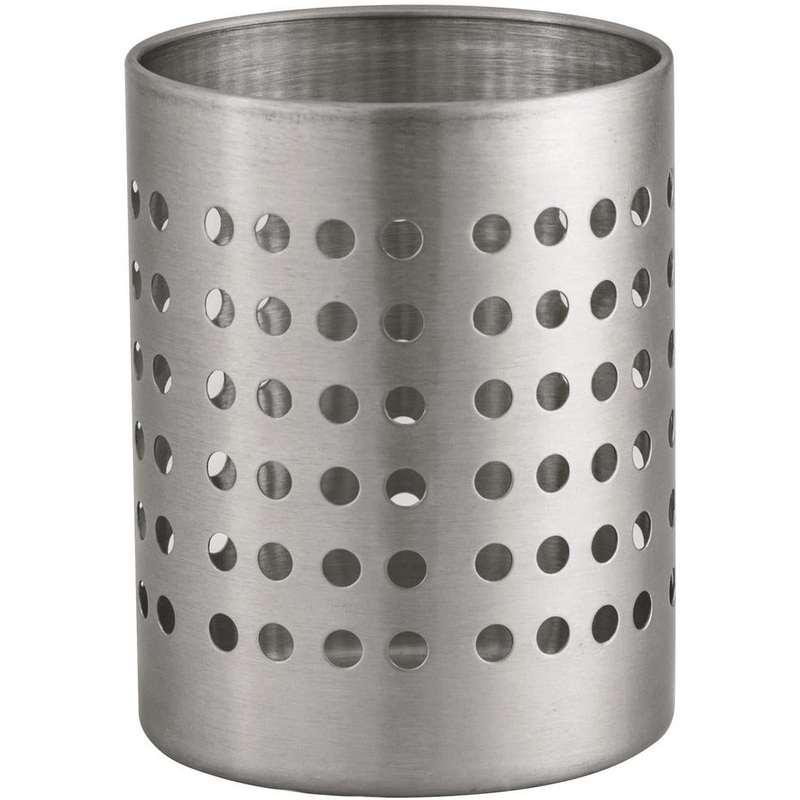 S/S Utensil Holder - 12 x 14cm
