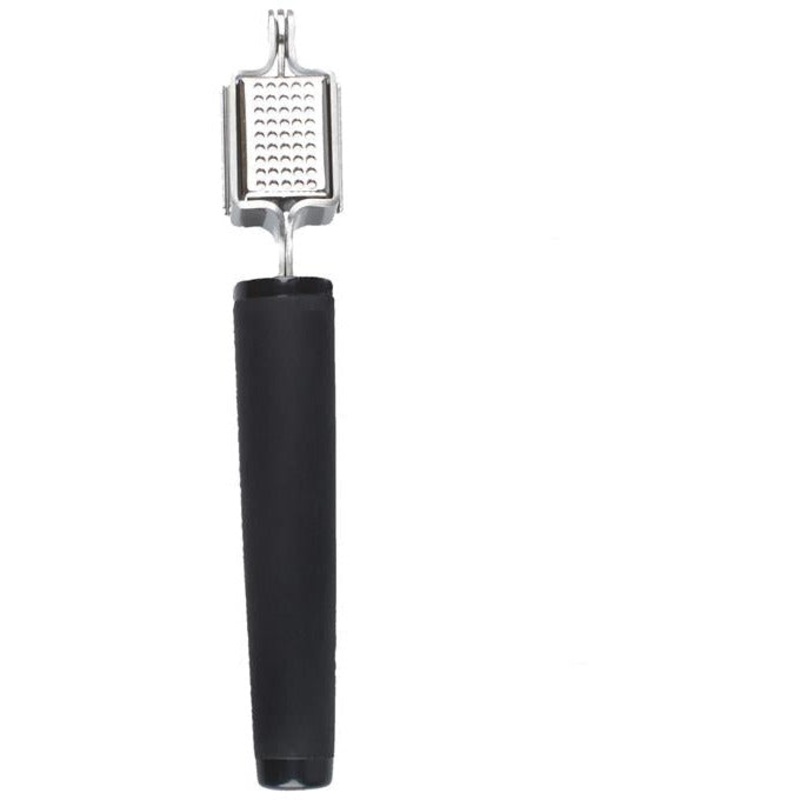 Soft Touch Garlic Press - Black
