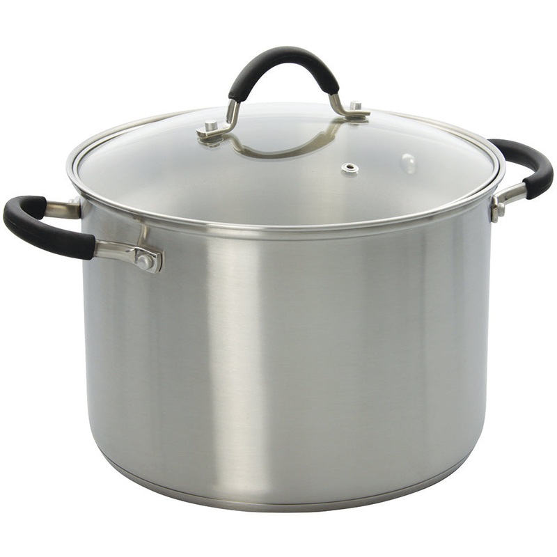 Stainless Steel Stockpot 30cm - 17.6 Litre