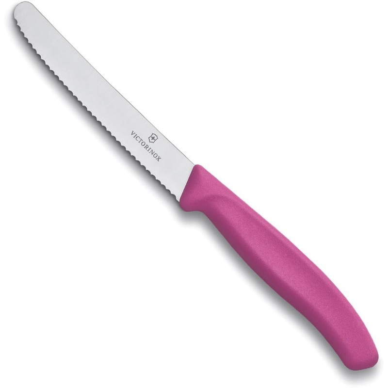 Tomato And Sausage Knife 11Cm Pink