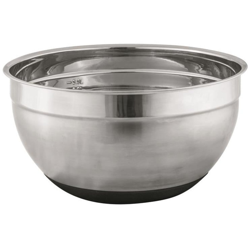 Anti-Slip Stainless Steel Mixing Bowl - 26cm