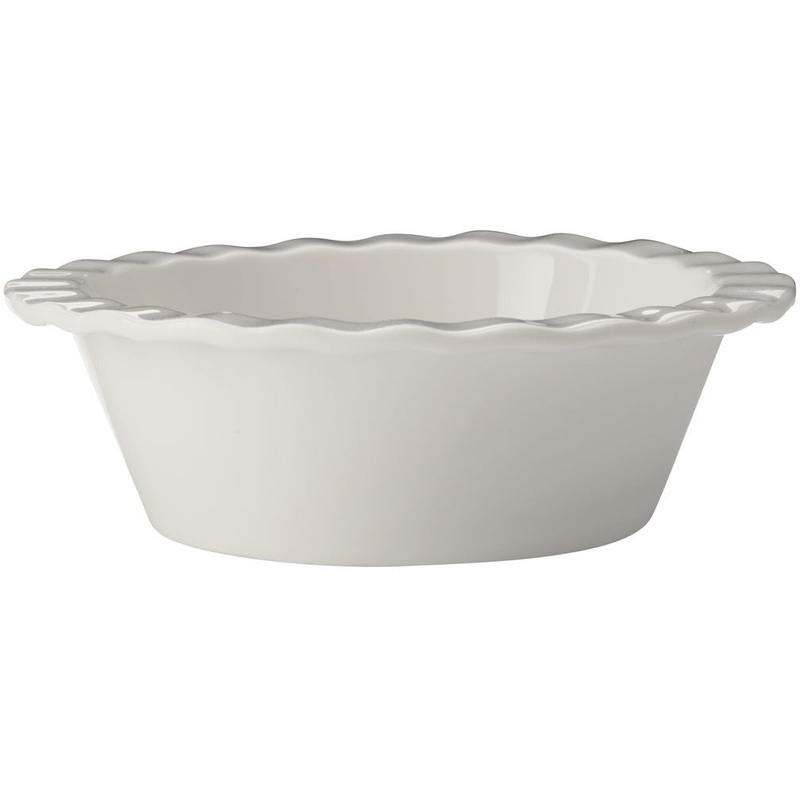 Epicurious Fluted Pie Dish Mini 12.5cm x 4cm - White
