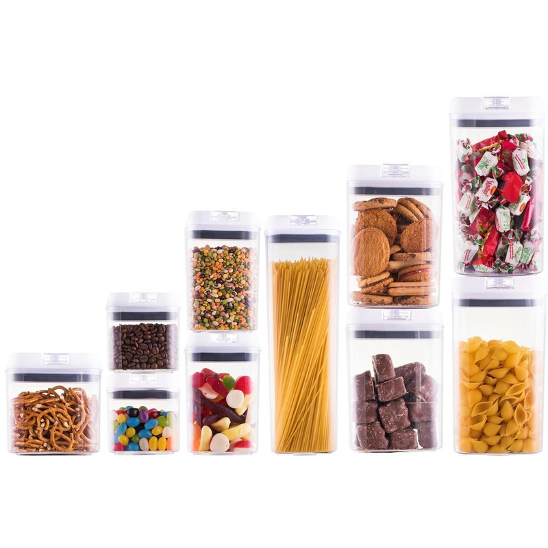 Flip Top Storage Container 10pce