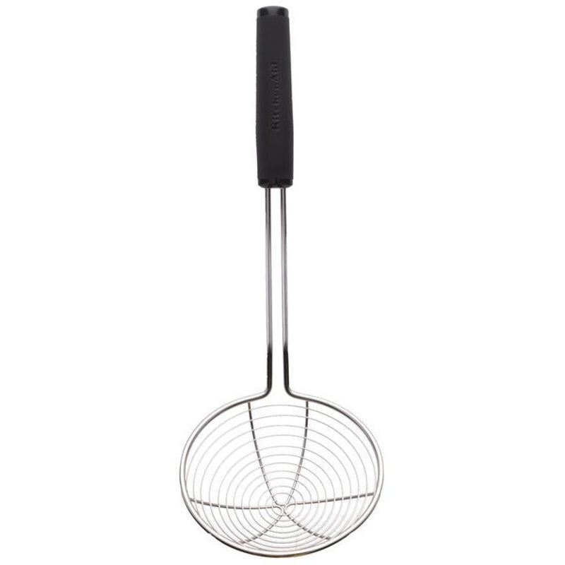 Soft Touch Wire Strainer 13cm - Black