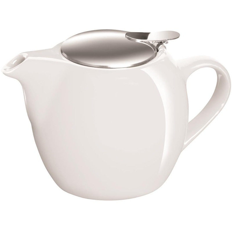 Camelia Ceramic Teapot 500ML - Pure White