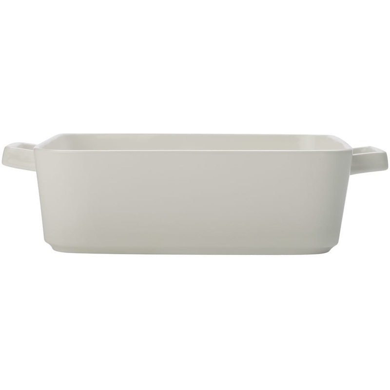Epicurious Square Baker 24cm X 8cm - White