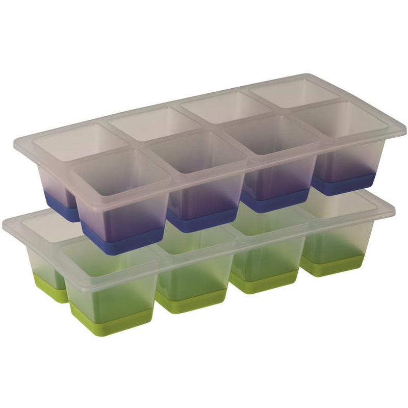 Pop Ice Cube Tray 8 Cup - Set of 2