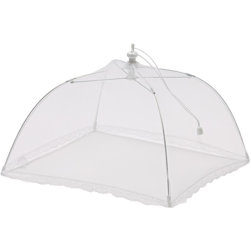 Square Food Cover Nylon Net - 30cm