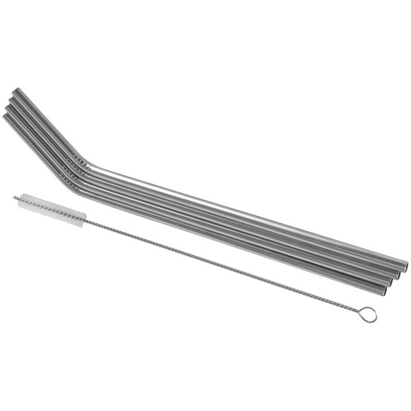 Stainless Steel Straws with Cleaning Brush