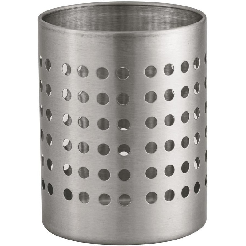 Stainless Steel Utensil Holder - 10 x 12.5cm